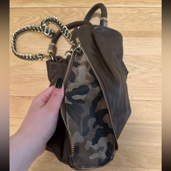 Brown Camo Slouchy Bag - Picture 3 of 3